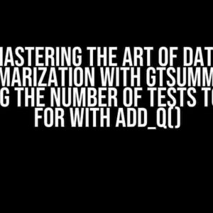 Mastering the Art of Data Summarization with gtsummary: Changing the Number of Tests to Adjust for with add_q()